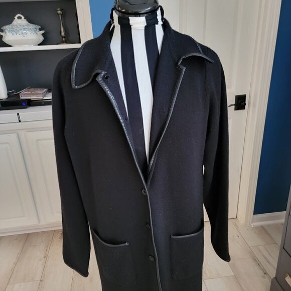 Jessica Holbrook Black Duster Cardigan - IN STYLE NOW - Picture 3 of 10